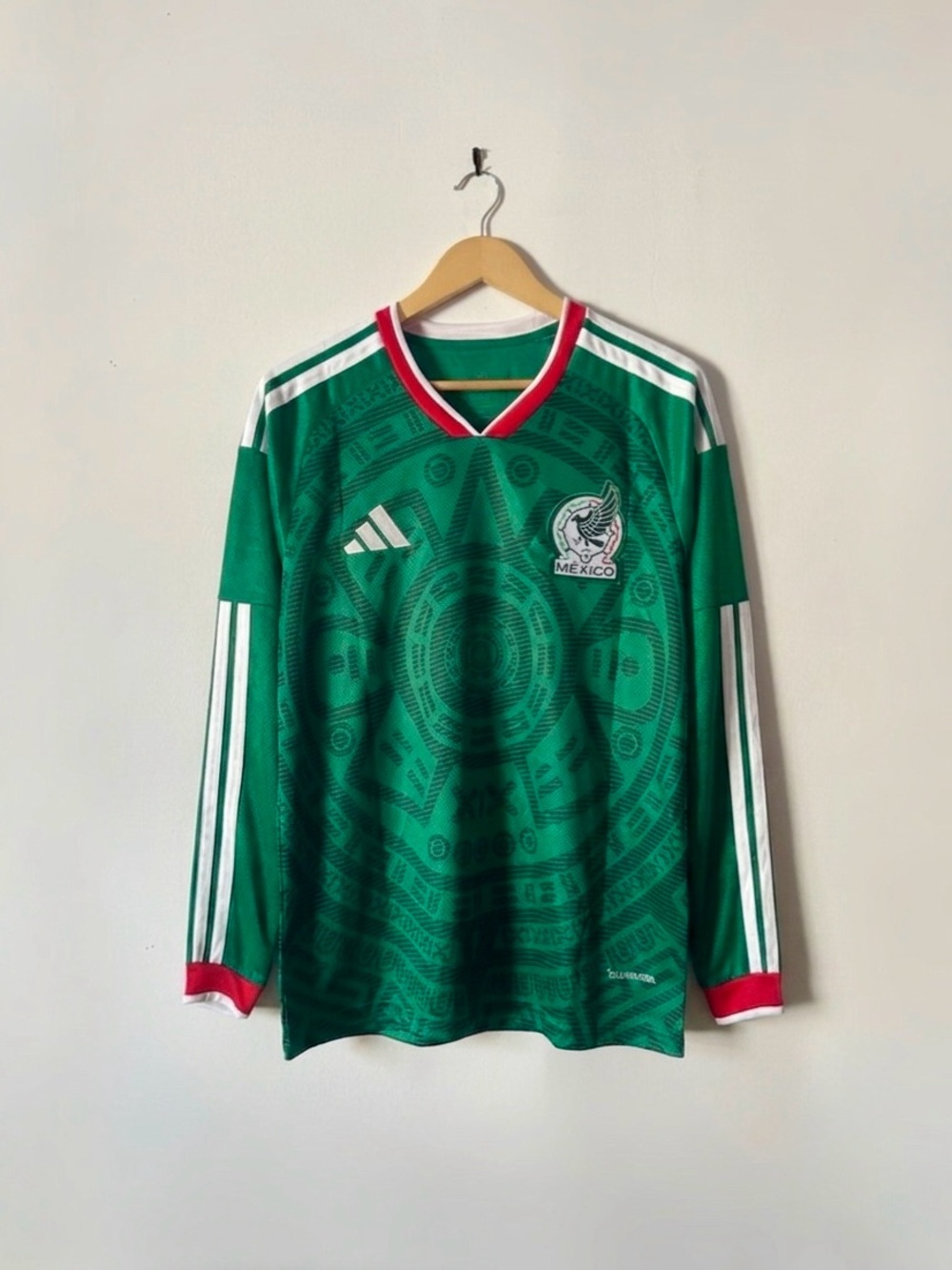 Mexico 2026 Fan Version Home Jersey Long Sleeve Size Medium